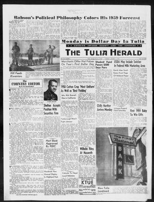 The Tulia Herald (Tulia, Tex), Vol. 50, No. 1, Ed. 1, Thursday, January 1, 1959