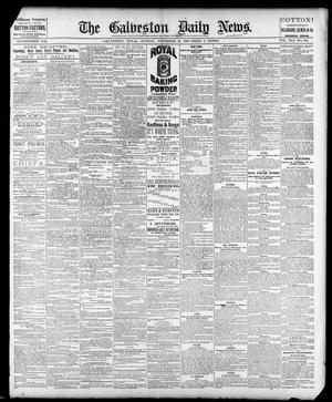 The Galveston Daily News. (Galveston, Tex.), Vol. 41, No. 202, Ed. 1 Sunday, November 12, 1882