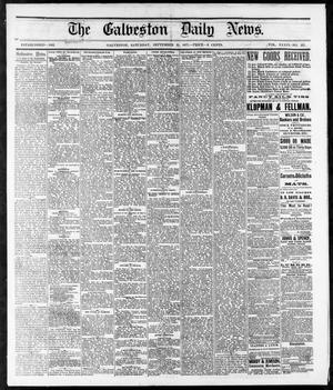The Galveston Daily News. (Galveston, Tex.), Vol. 36, No. 157, Ed. 1 Saturday, September 22, 1877
