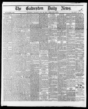 The Galveston Daily News. (Galveston, Tex.), Vol. 35, No. 167, Ed. 1 Thursday, July 22, 1875