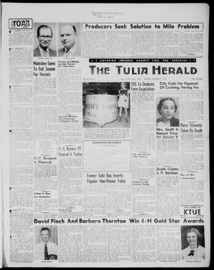 Primary view of object titled 'The Tulia Herald (Tulia, Tex), Vol. 49, No. 46, Ed. 1, Thursday, November 17, 1955'.