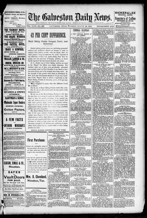 The Galveston Daily News. (Galveston, Tex.), Vol. 44, No. 123, Ed. 1 Tuesday, August 25, 1885