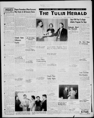 Primary view of object titled 'The Tulia Herald (Tulia, Tex), Vol. 49, No. 44, Ed. 1, Thursday, November 3, 1955'.
