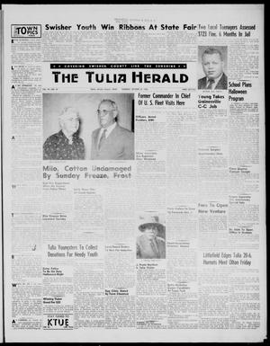 The Tulia Herald (Tulia, Tex), Vol. 49, No. 43, Ed. 1, Thursday, October 27, 1955