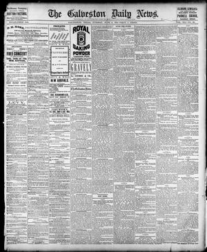 The Galveston Daily News. (Galveston, Tex.), Vol. 41, No. 65, Ed. 1 Tuesday, June 6, 1882