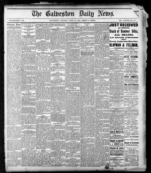 The Galveston Daily News. (Galveston, Tex.), Vol. 37, No. 26, Ed. 1 Tuesday, April 23, 1878