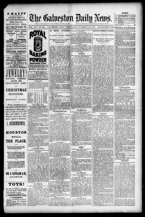 The Galveston Daily News. (Galveston, Tex.), Vol. 45, No. 212, Ed. 1 Wednesday, November 24, 1886