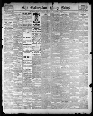 Primary view of object titled 'The Galveston Daily News. (Galveston, Tex.), Vol. 42, No. 315, Ed. 1 Thursday, January 31, 1884'.