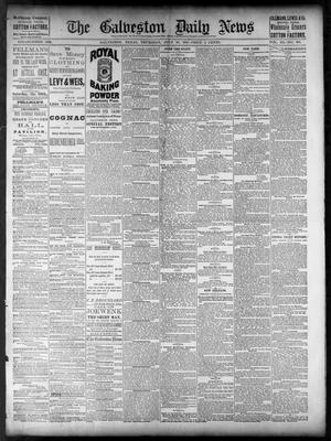 The Galveston Daily News. (Galveston, Tex.), Vol. 40, No. 109, Ed. 1 Thursday, July 28, 1881