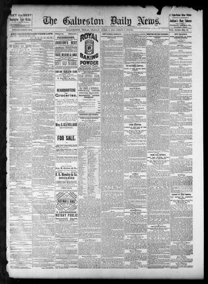 Primary view of object titled 'The Galveston Daily News. (Galveston, Tex.), Vol. 43, No. 12, Ed. 1 Friday, April 4, 1884'.