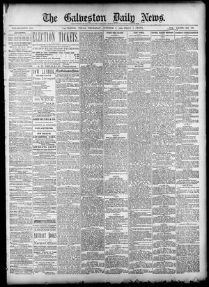 The Galveston Daily News. (Galveston, Tex.), Vol. 39, No. 170, Ed. 1 Thursday, October 7, 1880