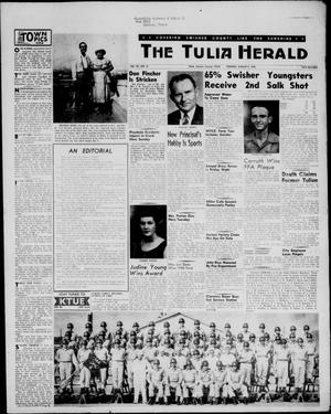 The Tulia Herald (Tulia, Tex), Vol. 49, No. 31, Ed. 1, Thursday, August 4, 1955