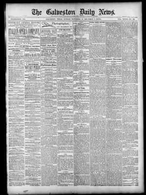 The Galveston Daily News. (Galveston, Tex.), Vol. 39, No. 203, Ed. 1 Sunday, November 14, 1880