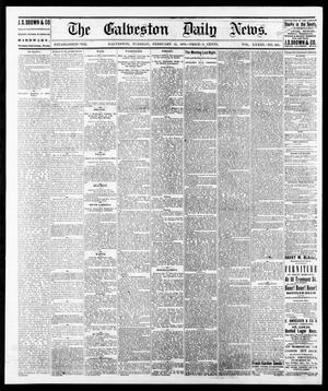The Galveston Daily News. (Galveston, Tex.), Vol. 33, No. 243, Ed. 1 Tuesday, February 15, 1876