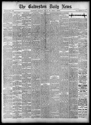 Primary view of object titled 'The Galveston Daily News. (Galveston, Tex.), Vol. 38, No. 41, Ed. 1 Saturday, May 10, 1879'.