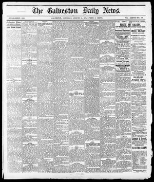 Primary view of object titled 'The Galveston Daily News. (Galveston, Tex.), Vol. 37, No. 138, Ed. 1 Saturday, August 31, 1878'.