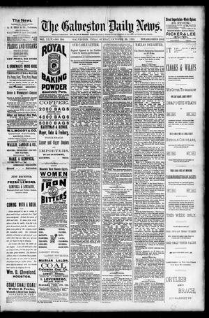 The Galveston Daily News. (Galveston, Tex.), Vol. 44, No. 184, Ed. 1 Sunday, October 25, 1885