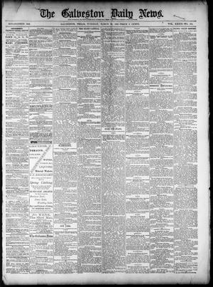 The Galveston Daily News. (Galveston, Tex.), Vol. 39, No. 312, Ed. 1 Tuesday, March 22, 1881