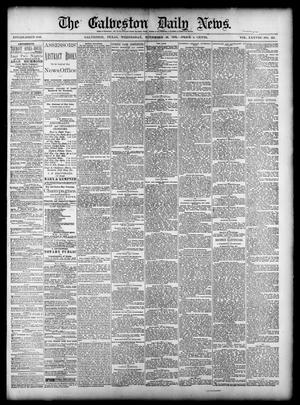 The Galveston Daily News. (Galveston, Tex.), Vol. 38, No. 213, Ed. 1 Wednesday, November 26, 1879