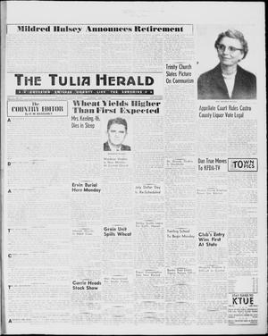 The Tulia Herald (Tulia, Tex), Vol. 51, No. 25, Ed. 1, Thursday, June 23, 1960