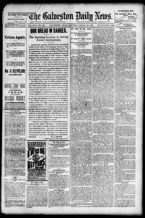 The Galveston Daily News. (Galveston, Tex.), Vol. 44, No. 337, Ed. 1 Saturday, March 20, 1886