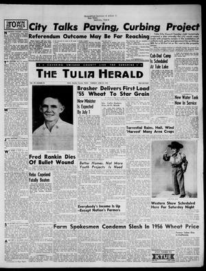Primary view of object titled 'The Tulia Herald (Tulia, Tex), Vol. 48, No. 25, Ed. 1, Thursday, June 23, 1955'.