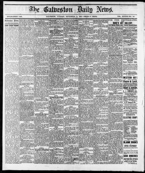 The Galveston Daily News. (Galveston, Tex.), Vol. 37, No. 146, Ed. 1 Tuesday, September 10, 1878