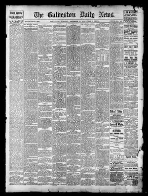Primary view of object titled 'The Galveston Daily News. (Galveston, Tex.), Vol. 37, No. 242, Ed. 1 Tuesday, December 31, 1878'.