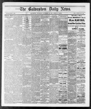 The Galveston Daily News. (Galveston, Tex.), Vol. 36, No. 215, Ed. 1 Thursday, November 29, 1877
