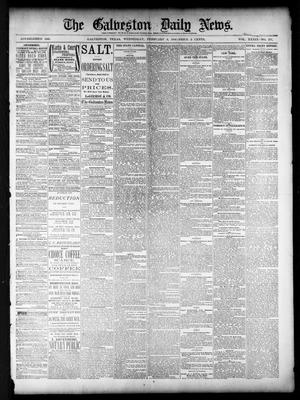 The Galveston Daily News. (Galveston, Tex.), Vol. 39, No. 277, Ed. 1 Wednesday, February 9, 1881