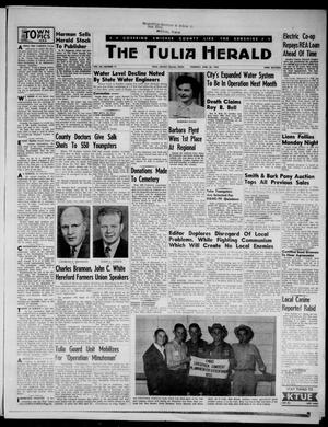 The Tulia Herald (Tulia, Tex), Vol. 48, No. 17, Ed. 1, Thursday, April 28, 1955