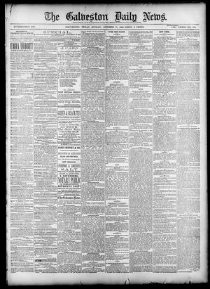 The Galveston Daily News. (Galveston, Tex.), Vol. 39, No. 179, Ed. 1 Sunday, October 17, 1880