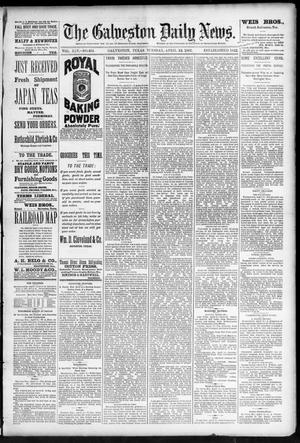 The Galveston Daily News. (Galveston, Tex.), Vol. 45, No. 351, Ed. 1 Tuesday, April 12, 1887