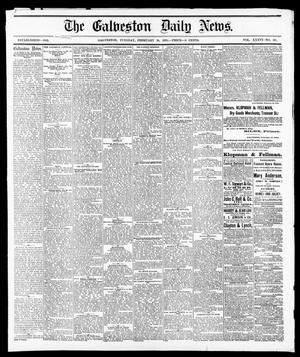The Galveston Daily News. (Galveston, Tex.), Vol. 36, No. 291, Ed. 1 Tuesday, February 26, 1878