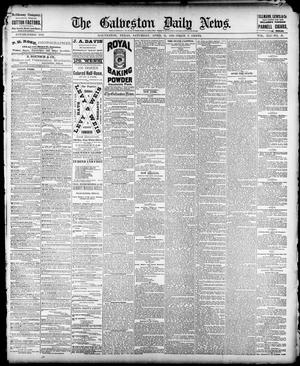The Galveston Daily News. (Galveston, Tex.), Vol. 41, No. 21, Ed. 1 Saturday, April 15, 1882