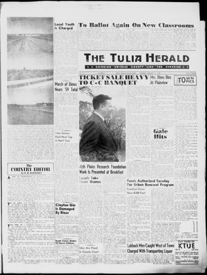 Primary view of object titled 'The Tulia Herald (Tulia, Tex), Vol. 51, No. 6, Ed. 1, Thursday, February 11, 1960'.
