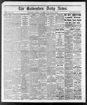 The Galveston Daily News. (Galveston, Tex.), Vol. 36, No. 205, Ed. 1 Saturday, November 17, 1877