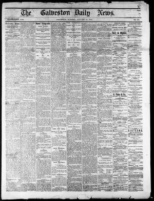 The Galveston Daily News. (Galveston, Tex.), No. 394, Ed. 1 Tuesday, January 13, 1874
