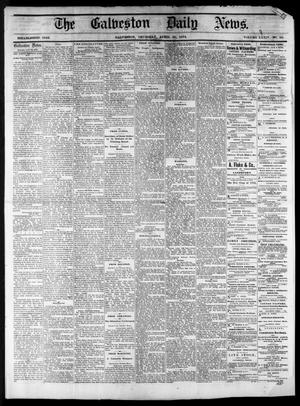 The Galveston Daily News. (Galveston, Tex.), Vol. 34, No. 98, Ed. 1 Thursday, April 30, 1874