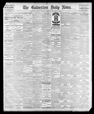 The Galveston Daily News. (Galveston, Tex.), Vol. 41, No. 190, Ed. 1 Sunday, October 29, 1882