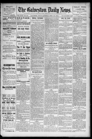 The Galveston Daily News. (Galveston, Tex.), Vol. 43, No. 33, Ed. 1 Saturday, April 26, 1884