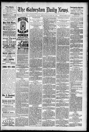 The Galveston Daily News. (Galveston, Tex.), Vol. 44, No. 188, Ed. 1 Thursday, October 29, 1885