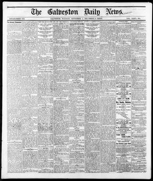 Primary view of object titled 'The Galveston Daily News. (Galveston, Tex.), Vol. 35, No. 142, Ed. 1 Tuesday, September 5, 1876'.