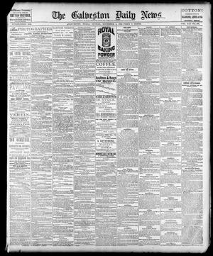 The Galveston Daily News. (Galveston, Tex.), Vol. 41, No. 196, Ed. 1 Sunday, November 5, 1882
