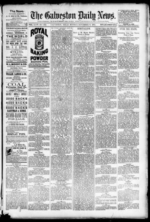 The Galveston Daily News. (Galveston, Tex.), Vol. 44, No. 172, Ed. 1 Monday, November 9, 1885