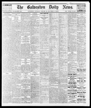 Primary view of object titled 'The Galveston Daily News. (Galveston, Tex.), Vol. 33, No. 229, Ed. 1 Saturday, January 29, 1876'.