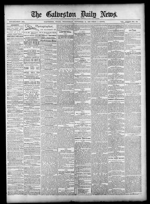 The Galveston Daily News. (Galveston, Tex.), Vol. 39, No. 199, Ed. 1 Wednesday, November 10, 1880