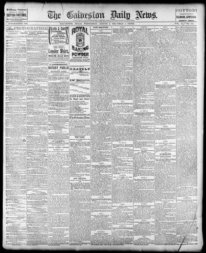 Primary view of object titled 'The Galveston Daily News. (Galveston, Tex.), Vol. 41, No. 114, Ed. 1 Wednesday, August 2, 1882'.