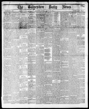 Primary view of object titled 'The Galveston Daily News. (Galveston, Tex.), Vol. 34, No. 191, Ed. 1 Sunday, August 16, 1874'.