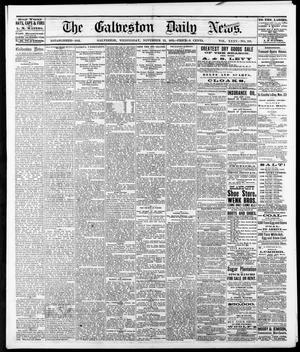The Galveston Daily News. (Galveston, Tex.), Vol. 35, No. 209, Ed. 1 Wednesday, November 22, 1876